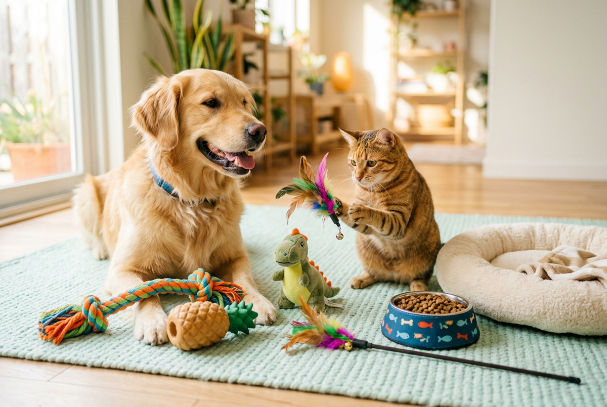 The Best Pet Toys and Accessories to Keep Your Furry Friends Happy and Active