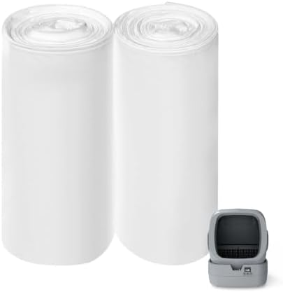 Dedicated to UPFAS Automatic Cat Litter Box Liners, Small Garbage bag, 2 Rolls by UPFAS