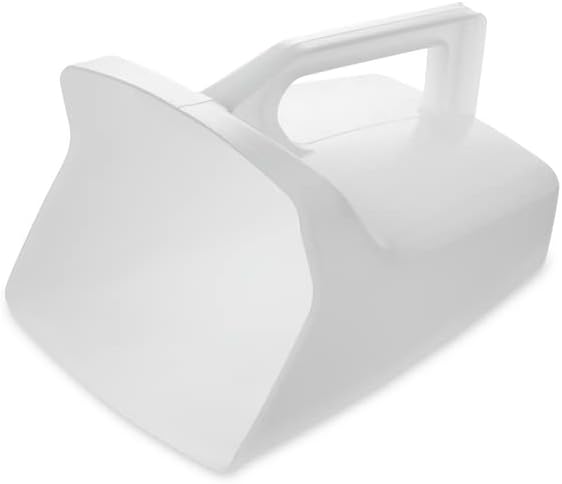 Rubbermaid Commercial Products Clear Bouncer Utility Scoop, FG288500WHT - Image 2
