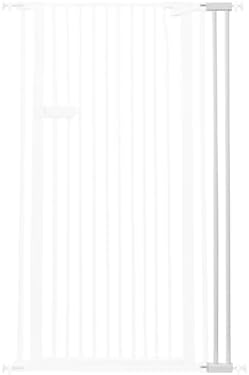 Lumizone Extra Tall Cat Gate Extension Kit 61.02" High 4.13" Wide White by Lumizone