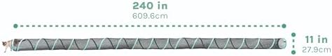Kitty City Catio Outdoor 20' Cat Tunnel – 20‑Foot Cat‑Sized Play Tunnel - Image 4