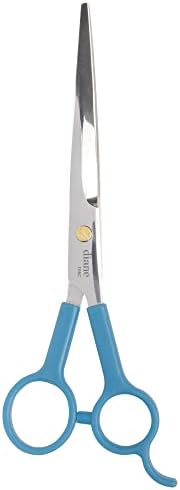 Diane Curved Point-Tip Pet Shear, 6.5-Inch Stainless Steel Hair Cutting Scissors by Diane