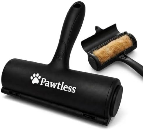 Pet Hair Remover Roller for Couch, Furniture & Carpet – Reusable Dog and Cat by Pawtless