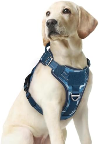 rabbitgoo Tactical Dog Harness Medium Sized, No Pull Service Pet Vest by rabbitgoo
