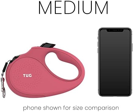 TUG Monochrome 360° Tangle-Free Retractable Dog Leash | 16 ft Strong Nylon Tape - Image 5