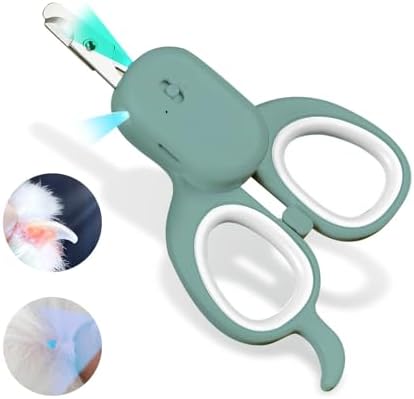 PAKEWAY Cat Nail Clipper with LED Light, Safe & Precise by PAKEWAY