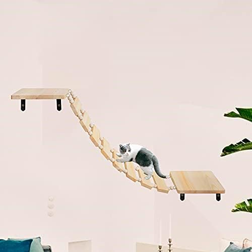 Handcrafted Wooden Cat Climber Tree - Image 5
