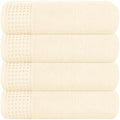 GLAMBURG Ultra Soft 4 Pack Oversized Bath Towel Set 27x54 inches, 100% Cotton by GLAMBURG