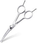 Dog Grooming Scissors: 4.75" Pet Curved Shears Made of Advanced JP440C by FENICETOTEM