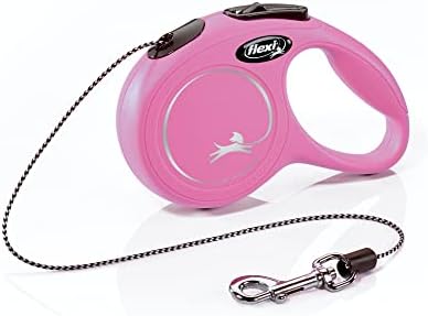 FLEXI® Classic XS Cord Retractable Dog Leash, 3-Finger Grip, 10 ft by Flexi