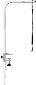 Pet Edge Master Equipment Silver Aluminum Pet Grooming Arm & Clamp – Adjustable by PetEdge