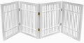 Urnporium Pet Dog Gate Freestanding, Strong Durable Folding Wooden Fence by Urnporium