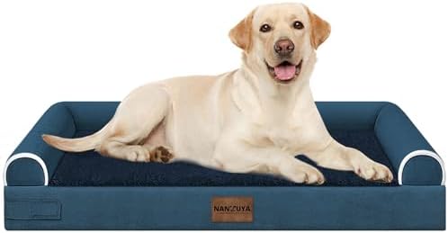 NANUYA Orthopedic Dog Bed for Large Dogs, 38 x 25 Inch by Nanuya