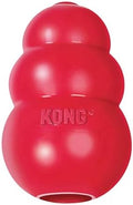KONG Classic Stuffable Dog Toy, Natural Rubber Chew, by KONG