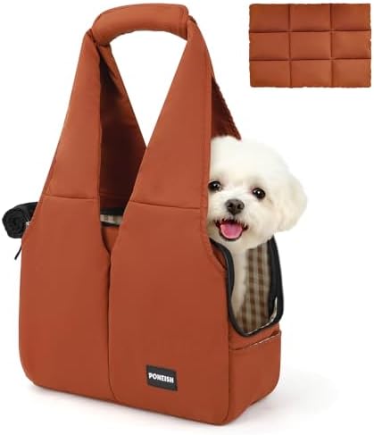 Dog Purse Carrier for Small Dogs and Cats, Soft-Sided Pet Tote Bag by Unknown