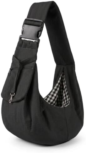Dog Sling Carrier Adjustable Strap Travel Bag by Unknown