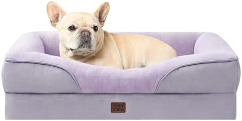 EHEYCIGA Orthopedic Dog Bed for Medium Dog, Memory Foam Dog Couch by EHEYCIGA
