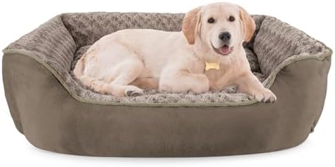 JOEJOY Rectangle Dog Bed for Large Medium Small Dogs by JOEJOY
