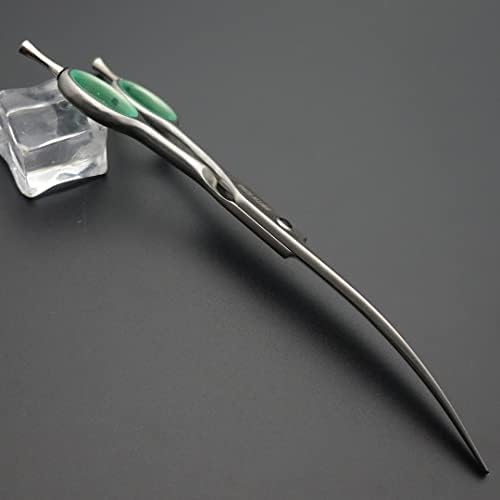Professional Dog Grooming Shears Set Dogs Straight & thinning & Curved scissors - Image 5