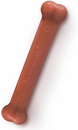 Nylabone Power Chew Original Bone Dog Chew Toy, Bacon Flavor by Nylabone