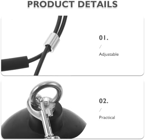 Dog Bathing Tether Steel Wire Leash Adjustable - Image 7
