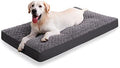 KSIIA Washable Dog Bed for Crate Waterproof for Medium Dogs, 35x22 Inch by KSIIAPetProducts