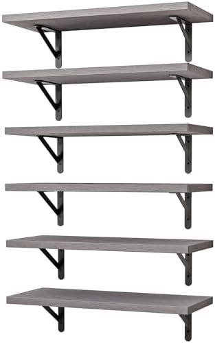 YGEOMER 16.5 Inch Floating Shelves by YGEOMER