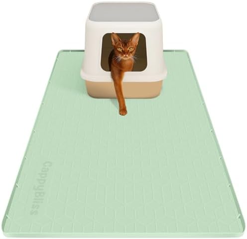 Cat Litter Mat, Litter Trapping by CappyBliss