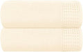 GLAMBURG 100% Cotton Oversized 2 Pack Bath Sheets 35x70, Ultra Soft Highly by GLAMBURG
