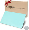 Stone Bath Mat 24"x16" by YOULTTAN