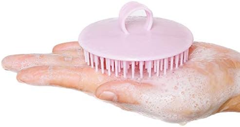 4PCS Hair Scalp Scrubber Massager Brush Head Exfoliator Shower Shampoo Comb - Image 5