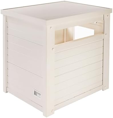 New Age Pet® ECOFLEX® Litter Loo® Enclosure, Antique White - Image 4