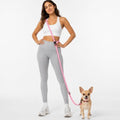 Kazazoo Hands-Free Dog Leash Adjustable Length 5-8 Ft, Waist & Crossbody Leash by Kazazoo
