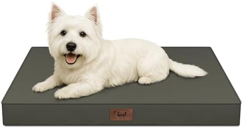 Waterproof Orthopedic Dog Crate Bed by TailStories