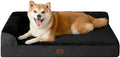 EHEYCIGA Memory Foam Dog Bed Large Size Dogs, Orthopedic Dog Bed Large by EHEYCIGA
