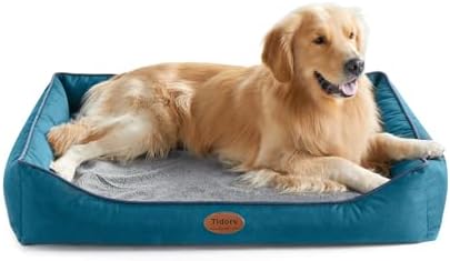 Tidore Orthopedic Dog Beds for Medium Dogs, Durable Egg Crate Foam Sofa Dog Bed by Tidore