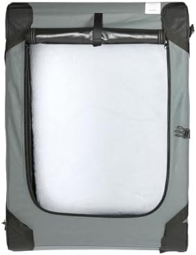 Amazon Basics 4-Door Portable Folding Soft Dog Crate, Collapsible Travel Kennel - Image 6