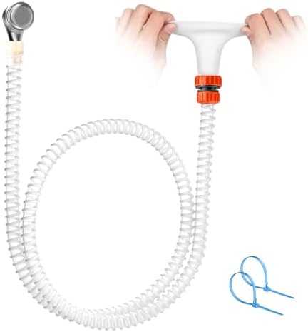 5FT Slip-On Tub Hose, Dog Shower Attachment - Image 2