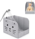 PVC Waterproof Cat Litter Box Enclosure Splash Guard by Coorganisers
