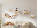 Cat Wall Furniture, 9 in 1 Cat Wall Shelves Set by Homiflex