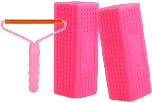 Honeydak 3 Pcs Hair Remover Tool, Dog Cat Hair Remover by Honeydak