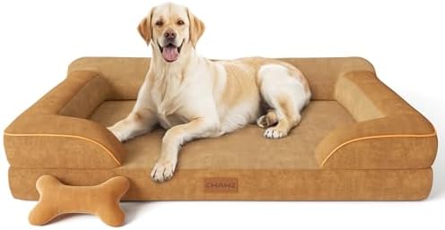 CWAWZ Jumbo Dog Bed for Extra Large Dogs, Orthopedic Dog Bed by CWAWZ