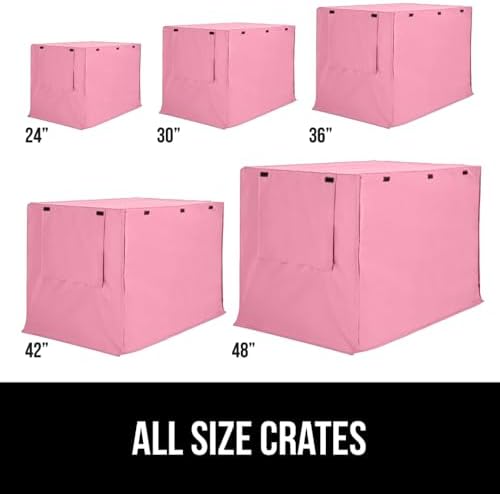 GORILLA GRIP Dog Crate Covers, Wire Kennel Topper, 42 in - Image 3