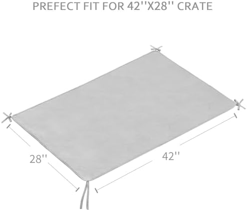 Waterproof Dog Crate Mat with Rope 2 Pack - Image 5