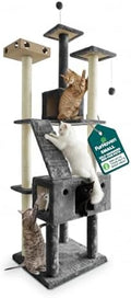 FurHaven 69.3" Tall Cat Scratching Post Tower by FurHaven