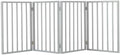 PETMAKER Pet Gate, 4 Panel Freestanding Dog Gate Indoor, 73” x 24” by PETMAKER