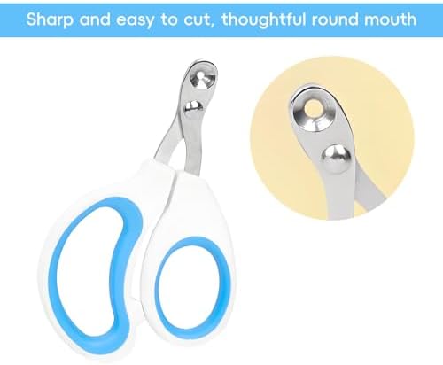 Stainless Steel pet Nail Clipper Blue, 1 piece per Sale - Image 2
