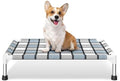Caghash Elevated Outdoor Raised Dog Bed, Lifted Dog Cot by Unknown