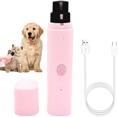 Dog Nail Grinder Double-Speed Quiet Toenail by Unknown