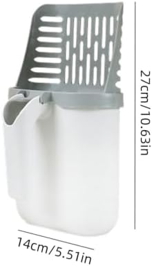 Cat Litter Scoop with Holder, Portable Litter Scooper - Image 2